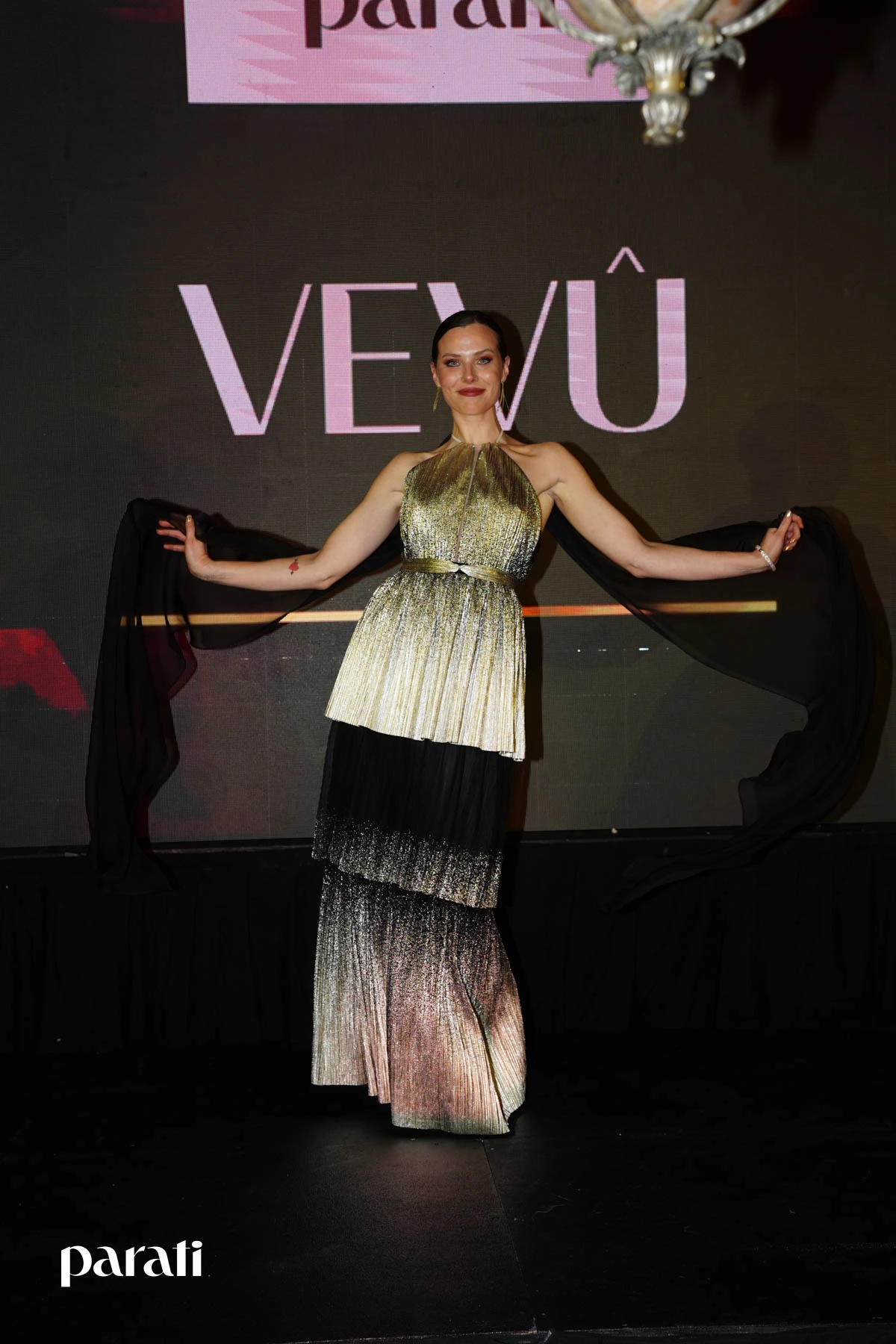 Suami Delelis, directora creativa de Vevû, y Valentina Salezzi