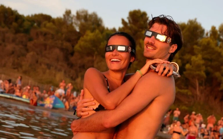 Así se vivió el eclipse en Europa