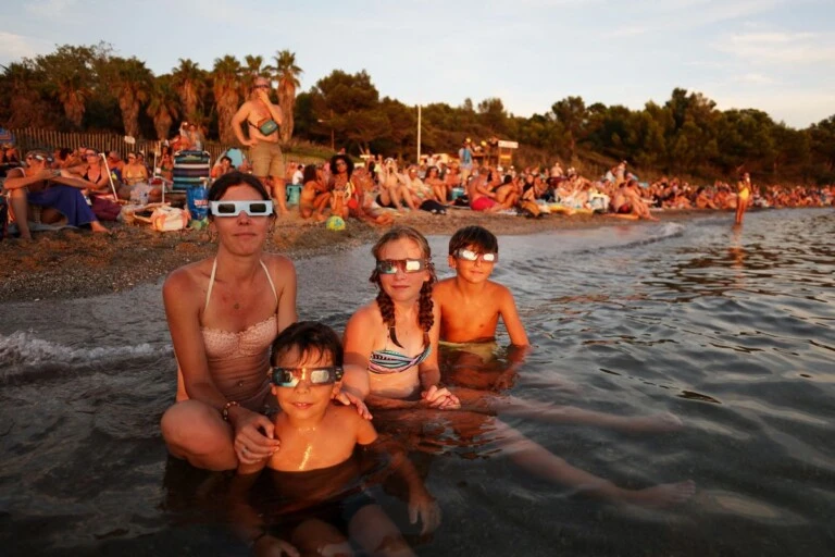Así se vivió el eclipse en Europa