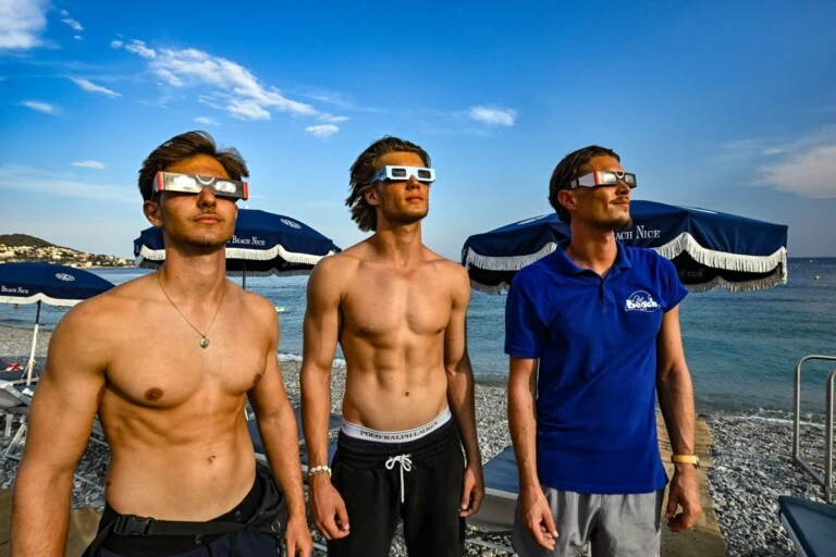 Así se vivió el eclipse en Europa