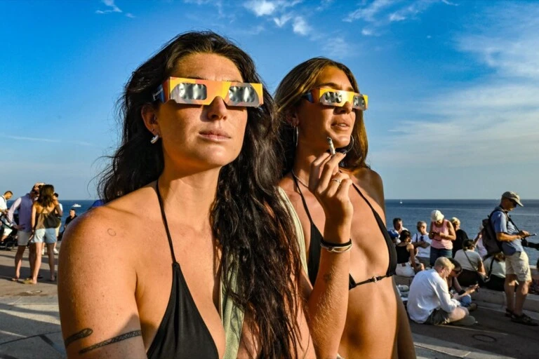 Así se vivió el eclipse en Europa