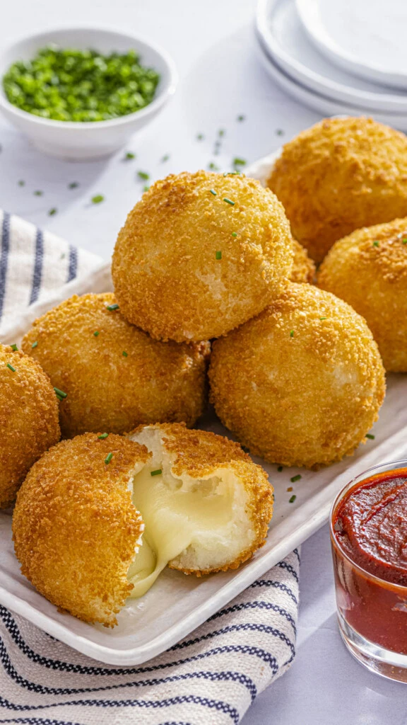 Mini bombas de papa. Foto: Pinterest