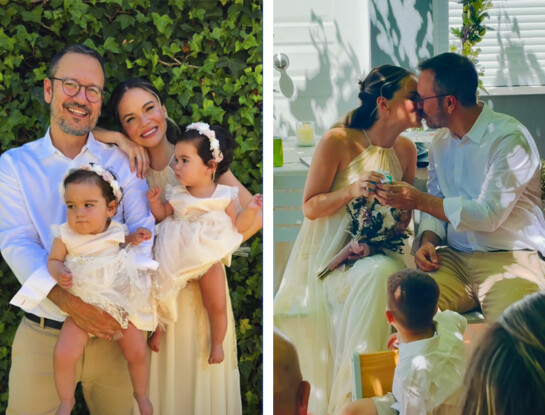 Así fue el casamiento de Luz Cipriota en España: una celebración íntima, familiar y con un look boho chic