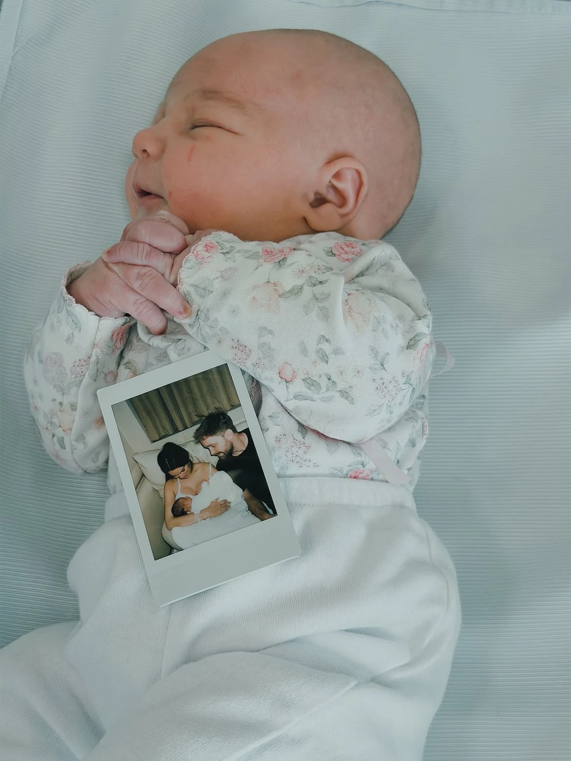 Mila, la bebé de Luly Illbele.