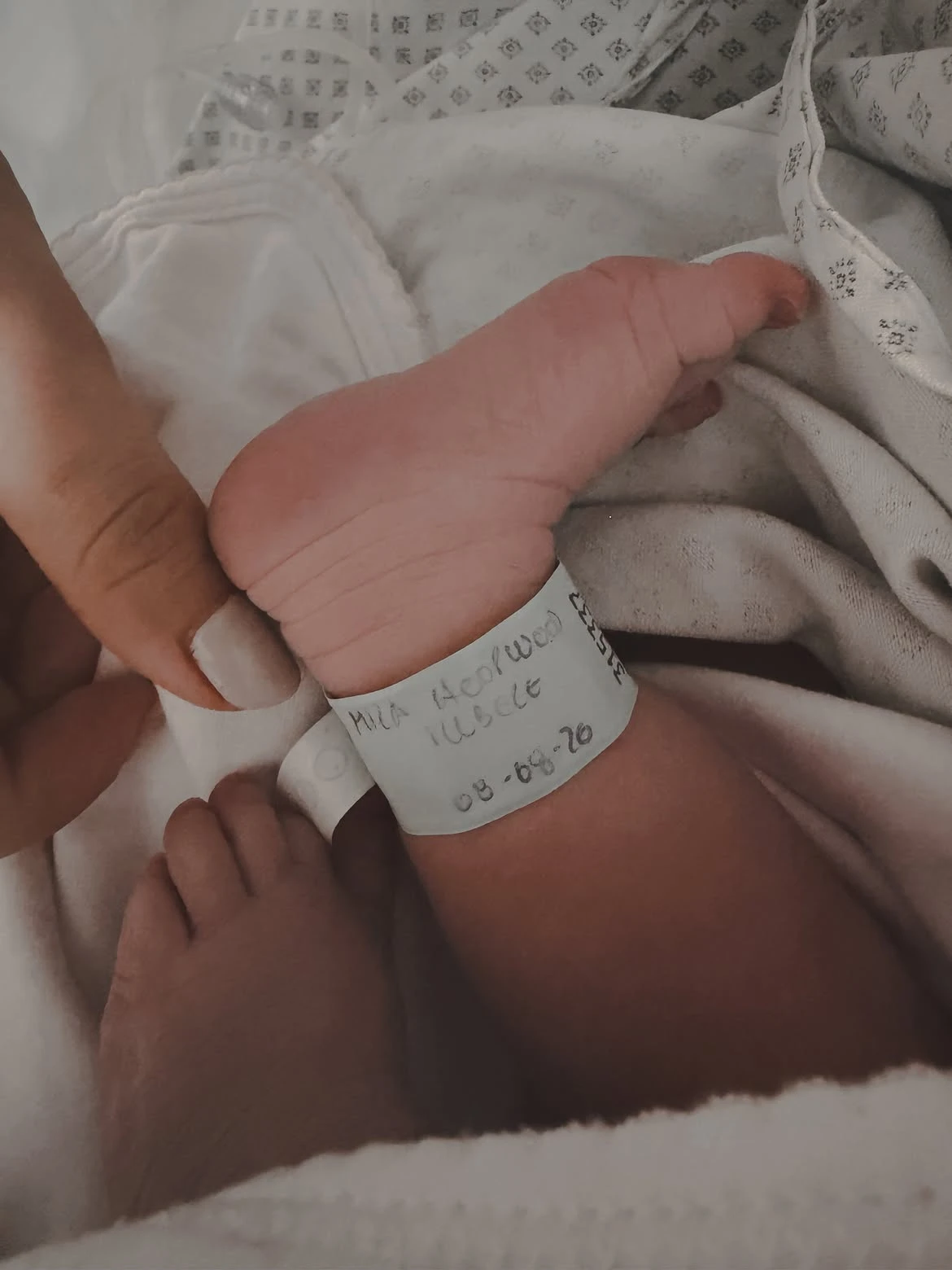 Mila, la bebé de Luly Illbele.