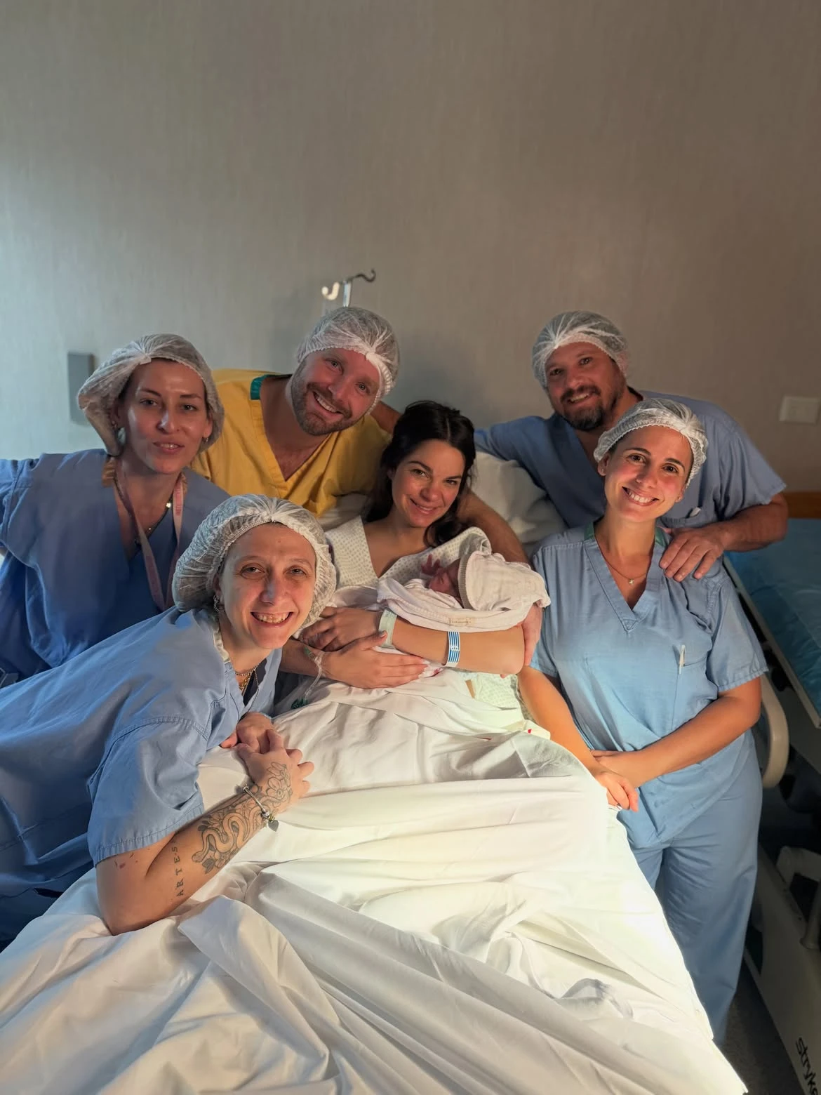 Mila, la bebé de Luly Illbele.