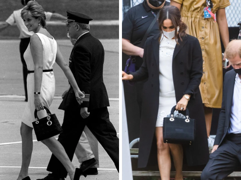 Meghan Markle cumple 45 los looks con los que homenajeó a Lady Di y mantuvo vivo su legado (2)