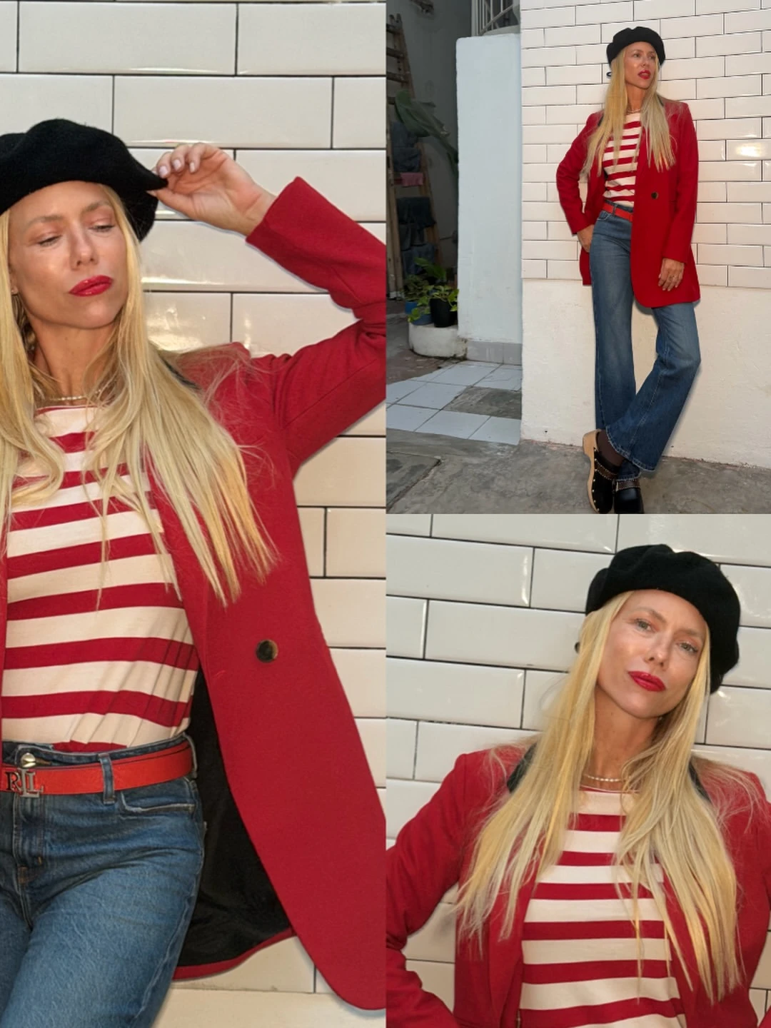Nicole Neumann marca tendencia con su look parisino.