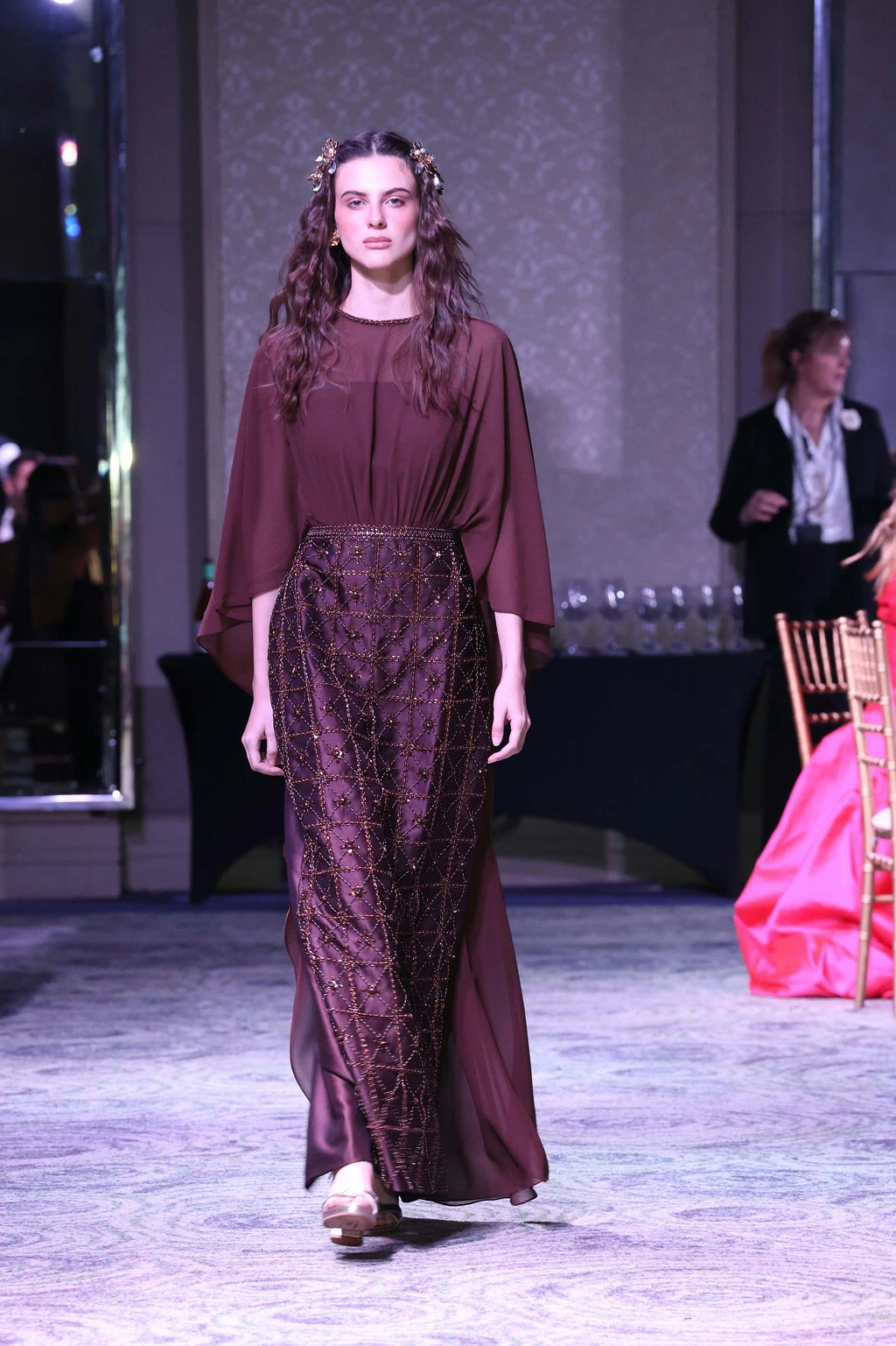 Desfile de Laurencio Adot.