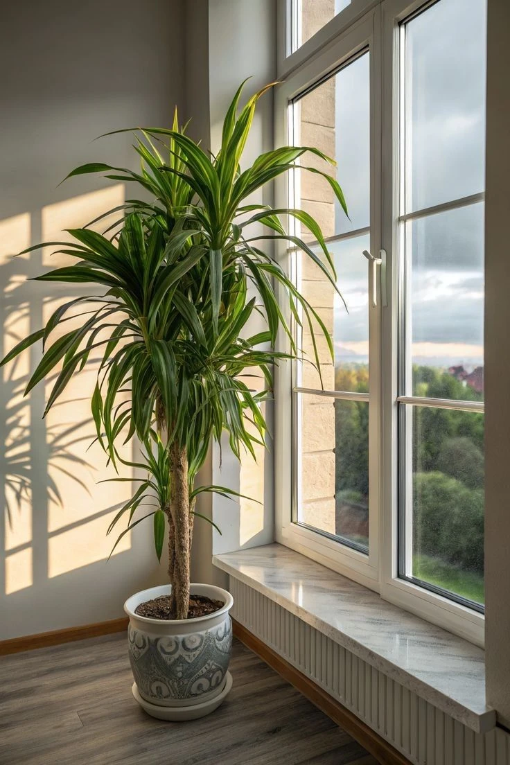 Colocar las plantas más cerca de las ventanas.