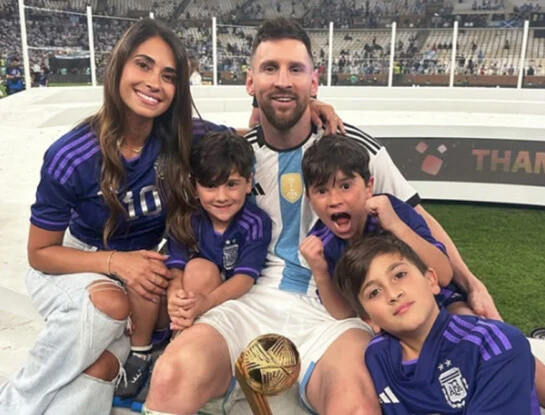 mensaje de Antonela Roccuzzo a Messi