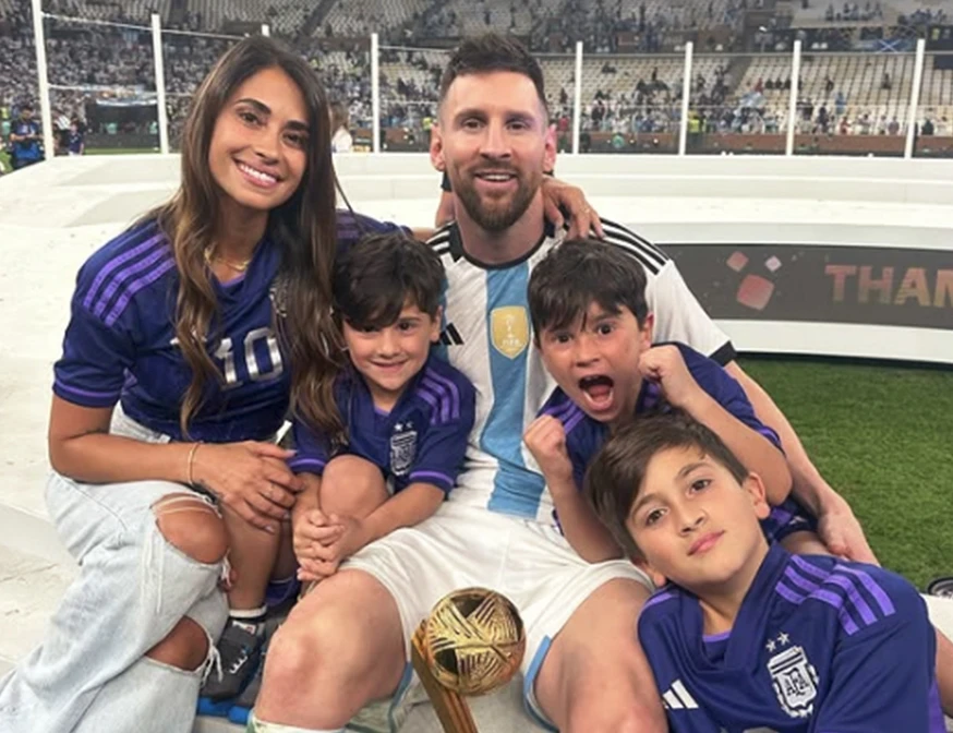mensaje de Antonela Roccuzzo a Messi