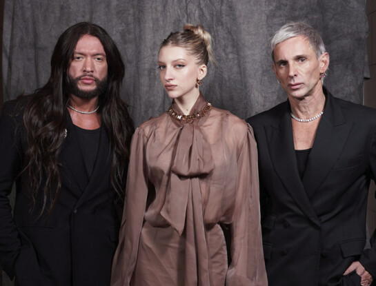 Gala Para Ti: Iman Kaufmann encarnó la nueva sensualidad de Atelier Pucheta Paz con un look de alto impacto