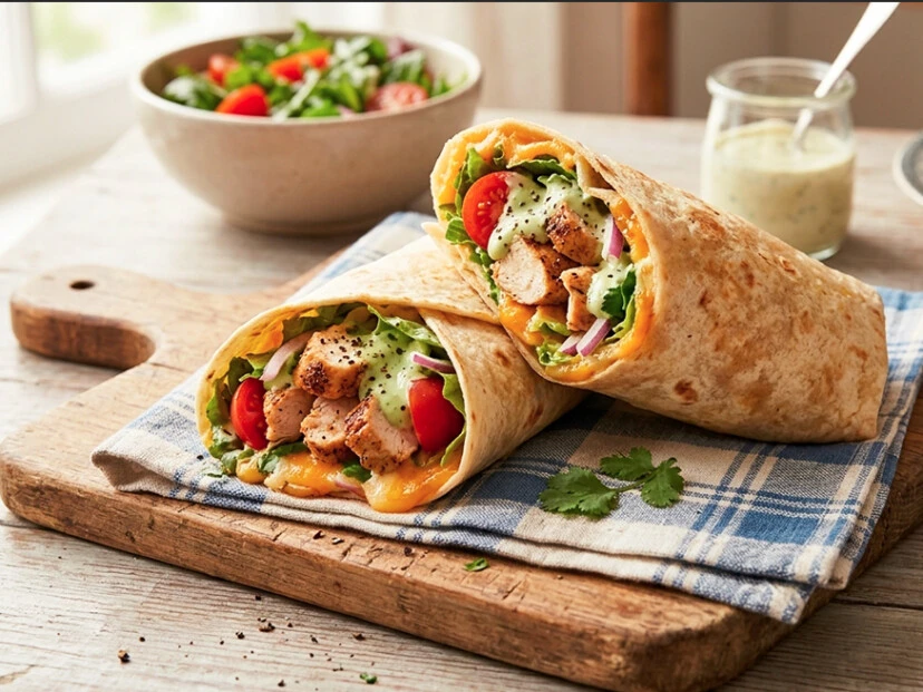 wrap de pollo