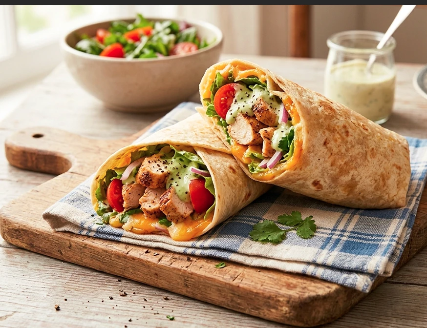 wrap de pollo