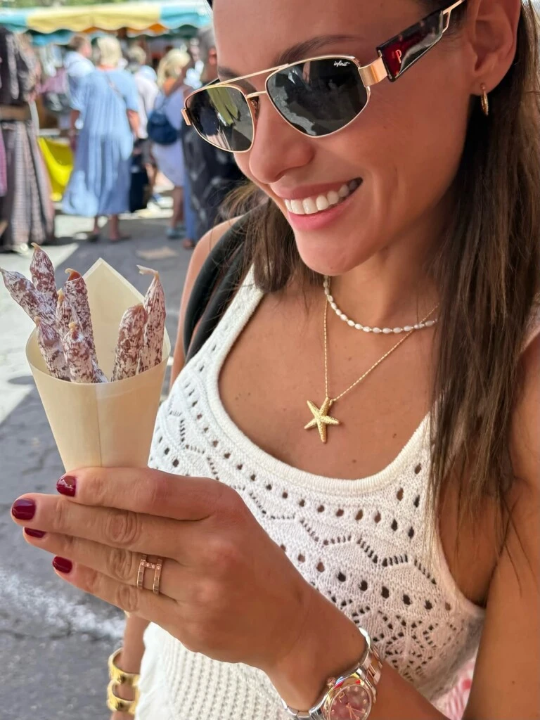 Pampita y el look tendencia de la primavera