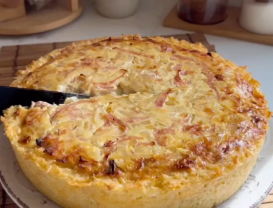 Tarta sin masa crocante por fuera y cremosa por dentro, la receta que transforma el arroz DESTACADA
