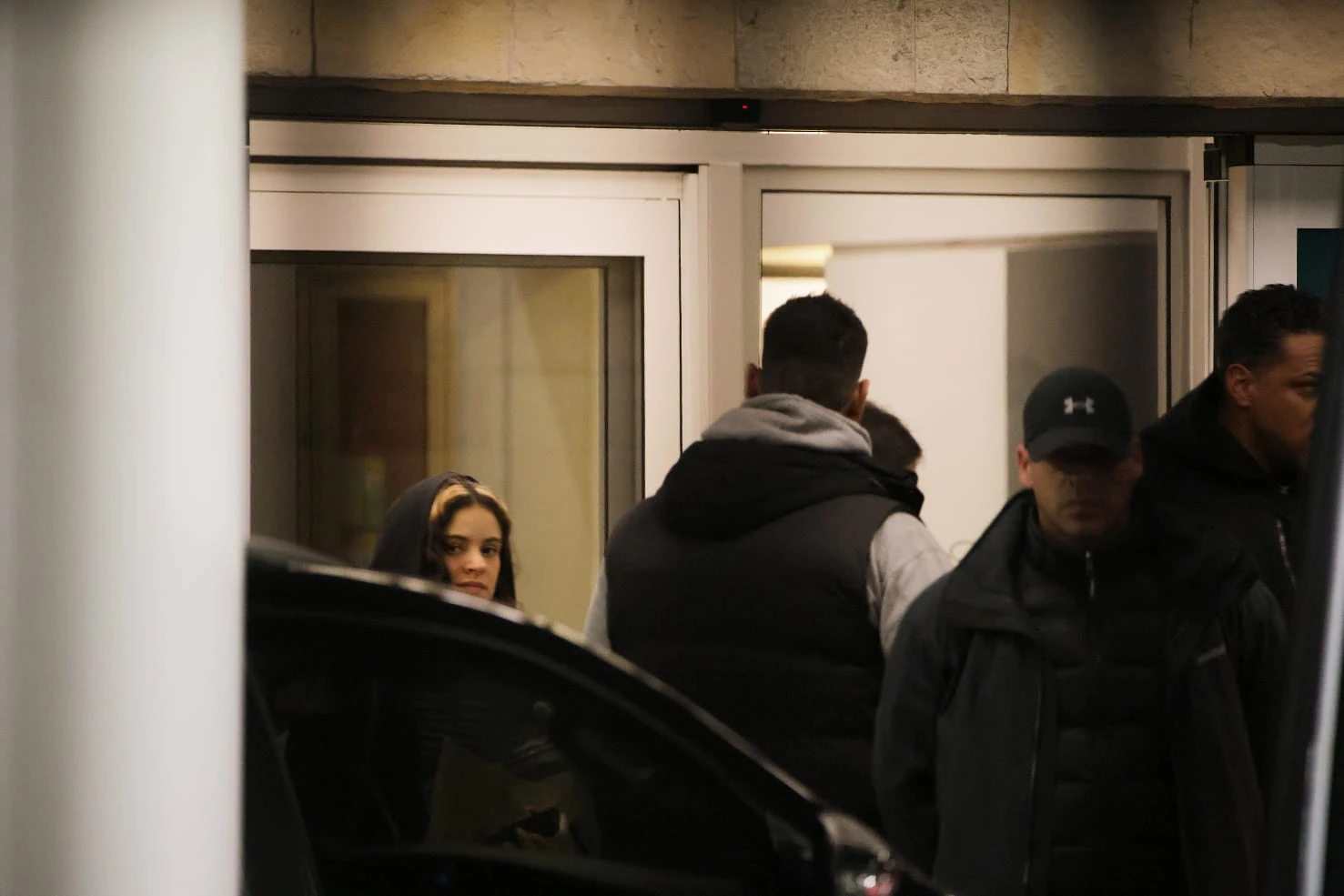 La llegada de Rosalía a la Argentina: de madrugada y en avión privado. Foto RS Fotos