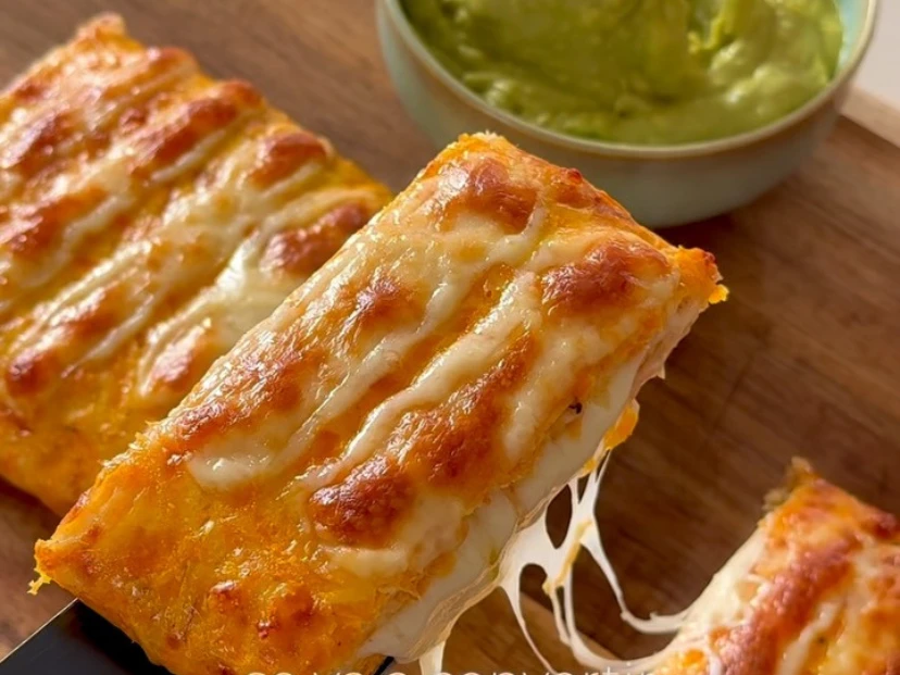 Wrap sin harinas: la receta con zanahoria y mozzarella que se prepara al horno
