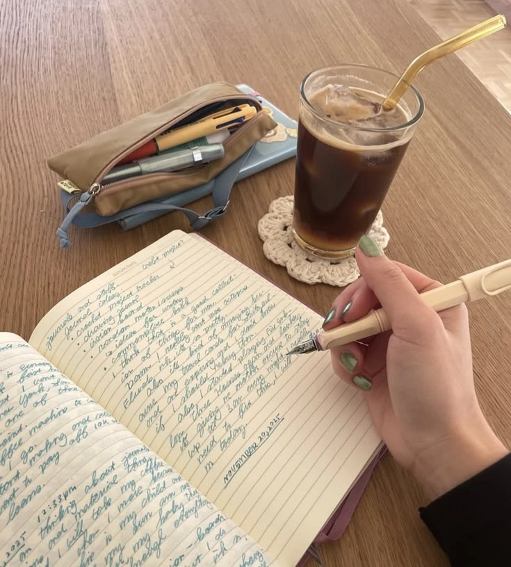 El journaling es un formato completamente libre. No hace falta escribir de una determinada manera ni seguir una estructura específica. 