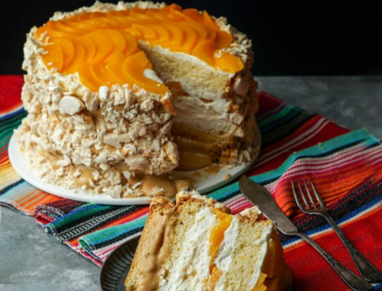 Postre de vainillas, crema y durazno: una elección distinta para compartir