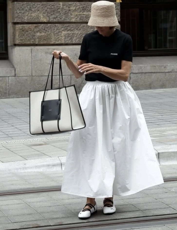 Pampita anticipa la tendencia de primavera: cómo usar una falda midi