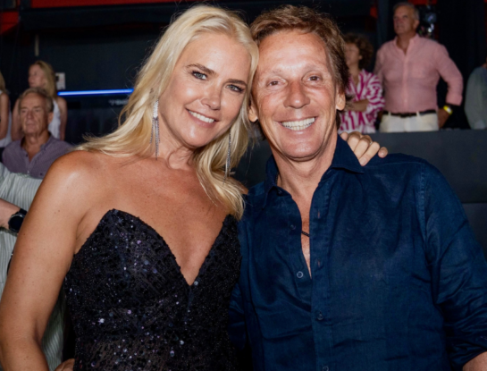 Valeria Mazza le dedicó un romántico mensaje a Alejandro Gravier por su cumpleaños número 64