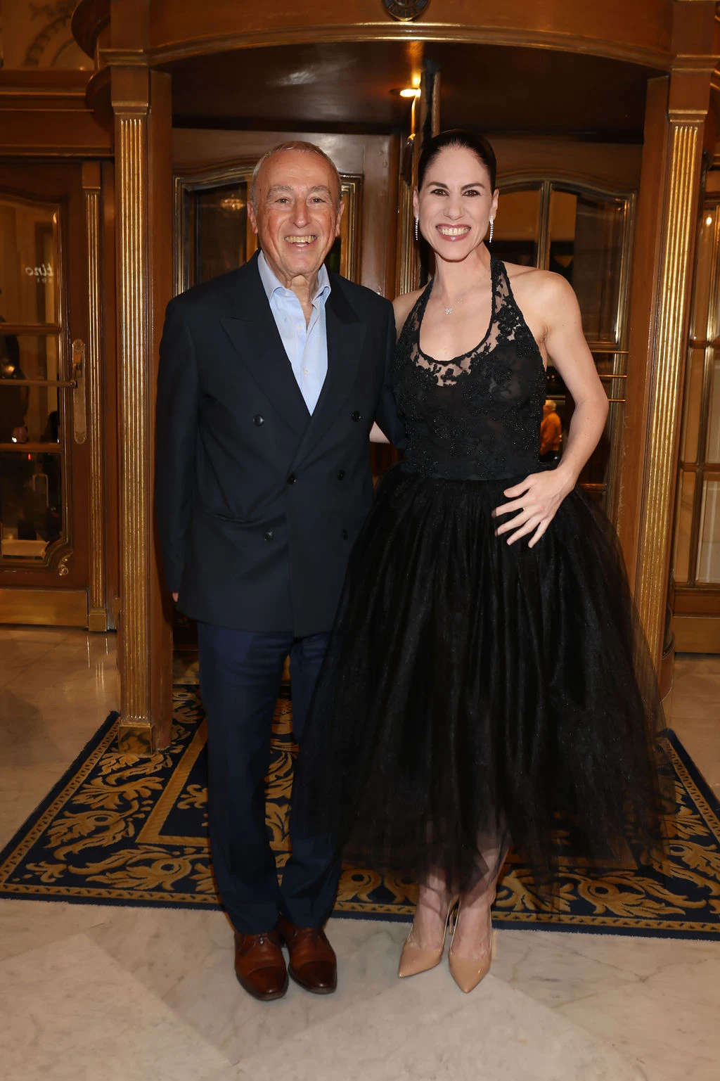 Israel Sutton, presidente de Fragancias Cannon, y Paloma Herrera