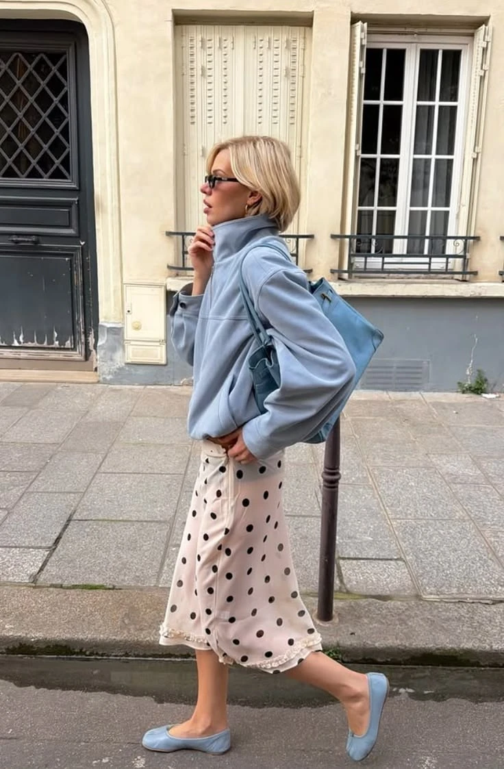Guía de estilo: 8 looks con celeste, el color más trendy de esta primavera