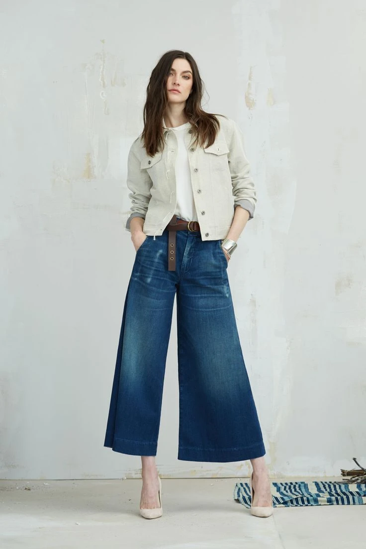 Jean culotte, el favorito para el entretiempo.
