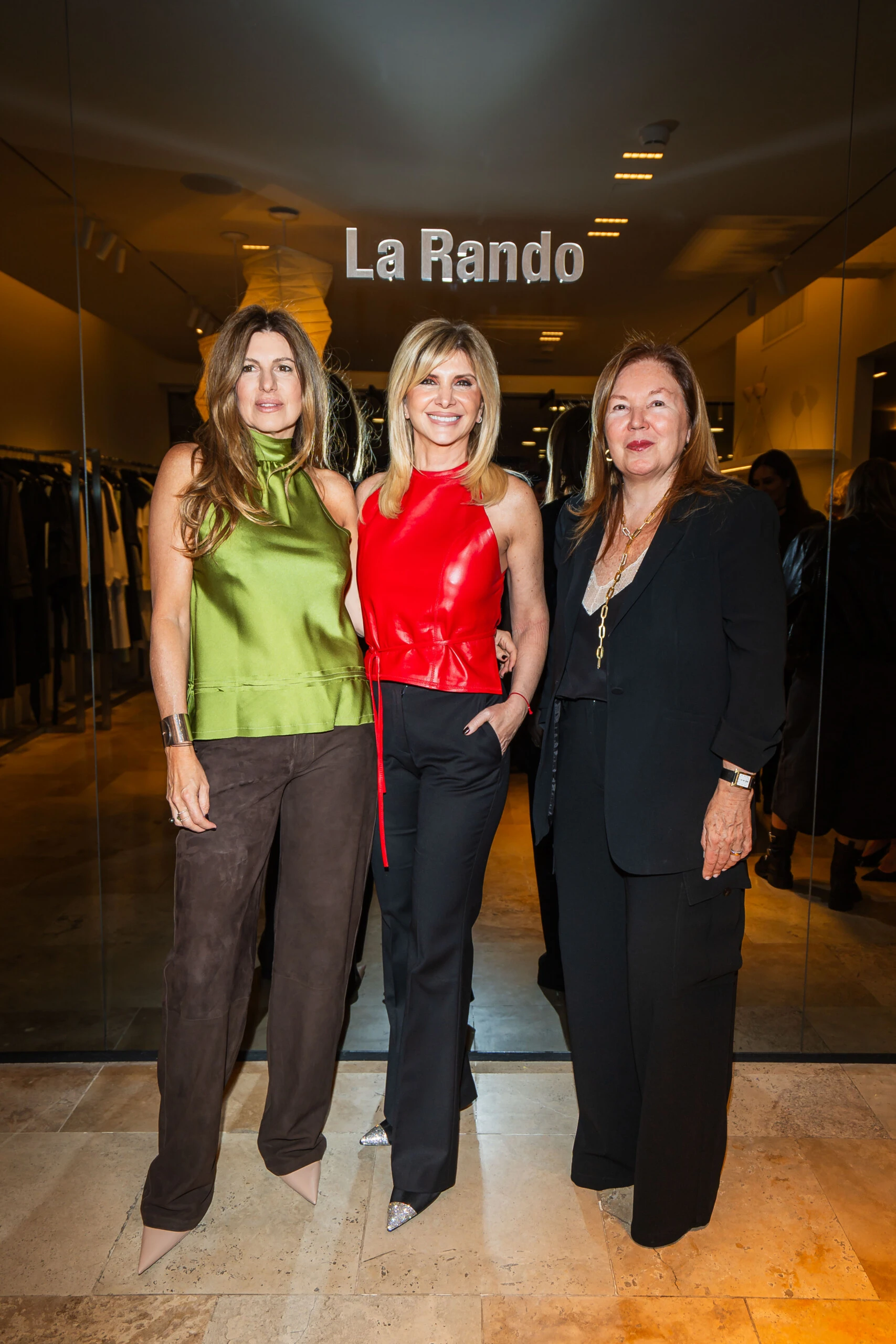 Gala Elman de La Rando, Débora Plager y Marisa Koifman
