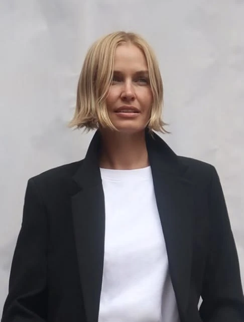 Scandi bob , inspirado en la estética minimalista escandinava.