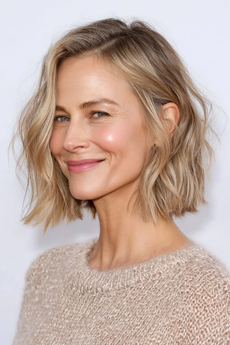 Scandi bob , inspirado en la estética minimalista escandinava.