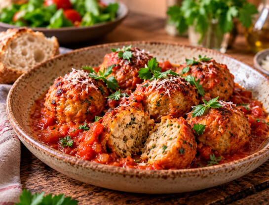 La receta fácil del día: albóndigas de pollo y avena al horno, proteicas y súper jugosas