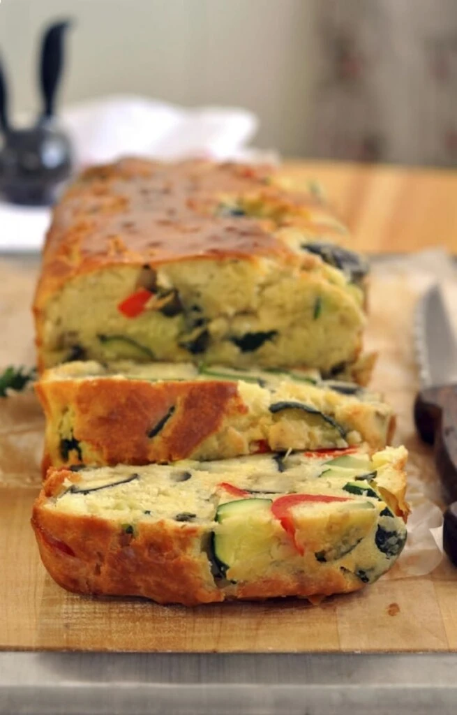 Budín de vegetales. Foto: Pinterest