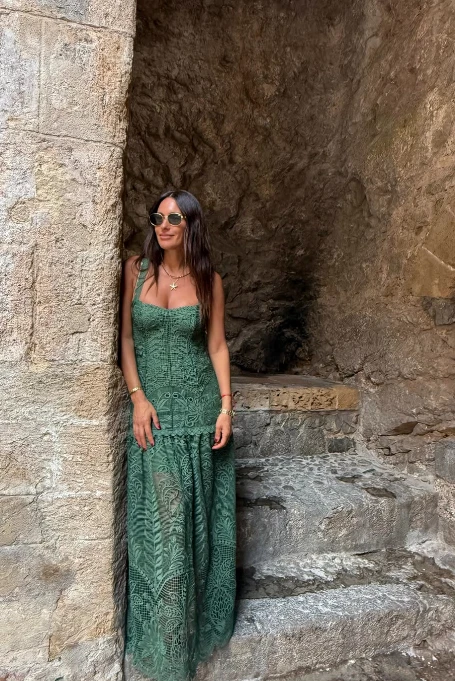 El look de Pampita en Ibiza.