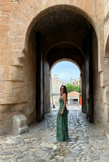 El look de Pampita en Ibiza.