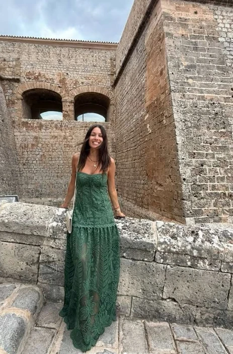 El look de Pampita en Ibiza.