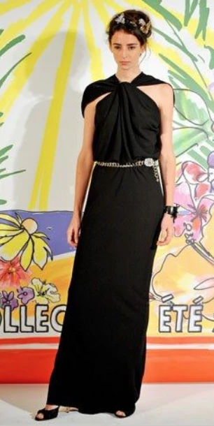 Virginia Guidetti posando para Lanvin Resort en el año 2009