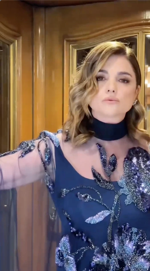 Araceli González junto a su marido Fabián Mazzei.