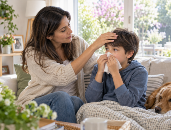 ¿Resfrío o alergia? Cómo identificar los síntomas en los chicos