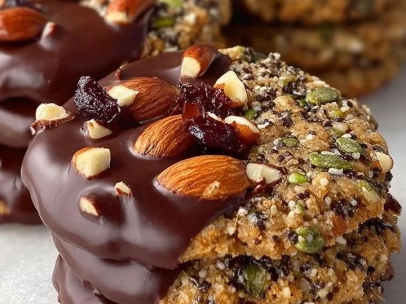 Cookies de frutos secos y chocolate: la receta fácil y sin harina de Jimena Monteverde