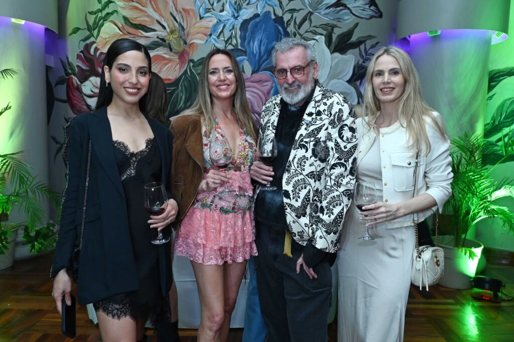 Alexia Toumekian, Sole Villareal, Benito Fernandez y Rocio Vivas