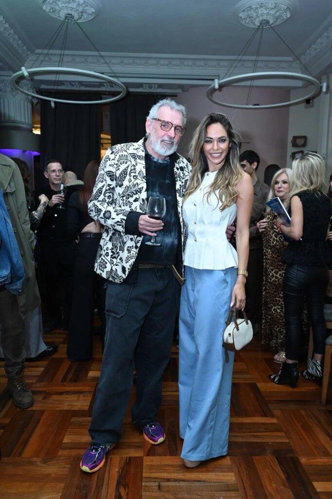 Benito Fernandez con Sandy Campal