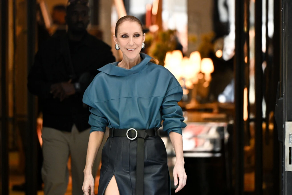 Céline Dion en Paris.