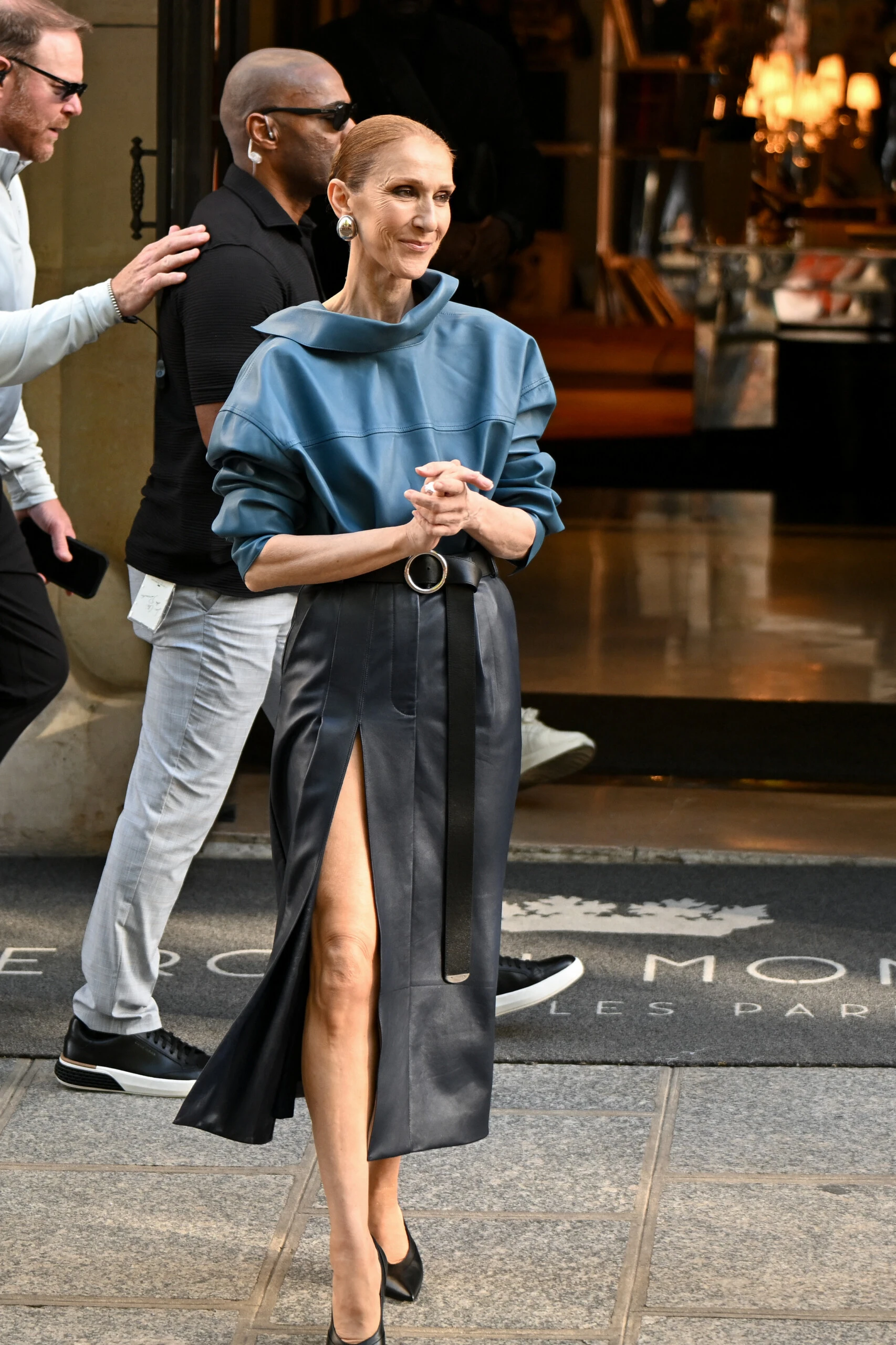 Céline Dion y su truco de estilismo.
