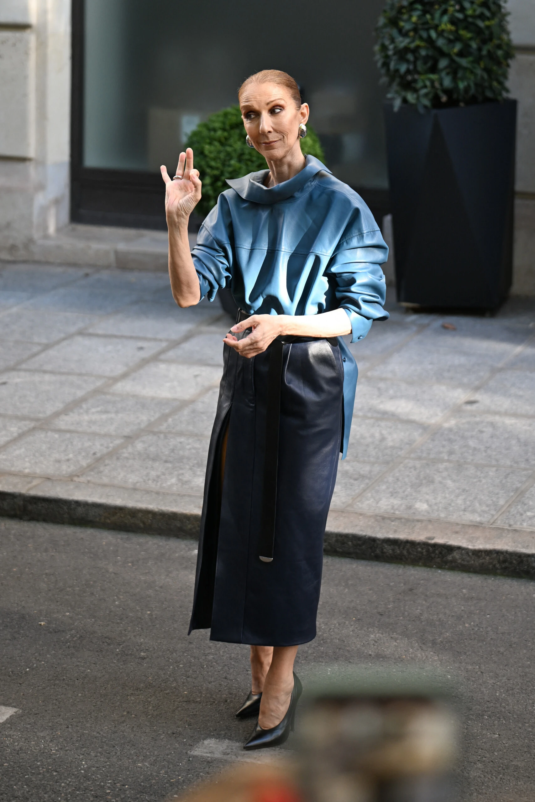 Céline Dion y su truco de estilismo.