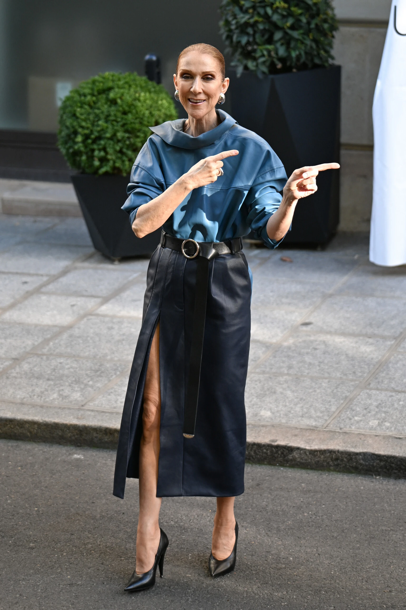 Céline Dion y su truco de estilismo.