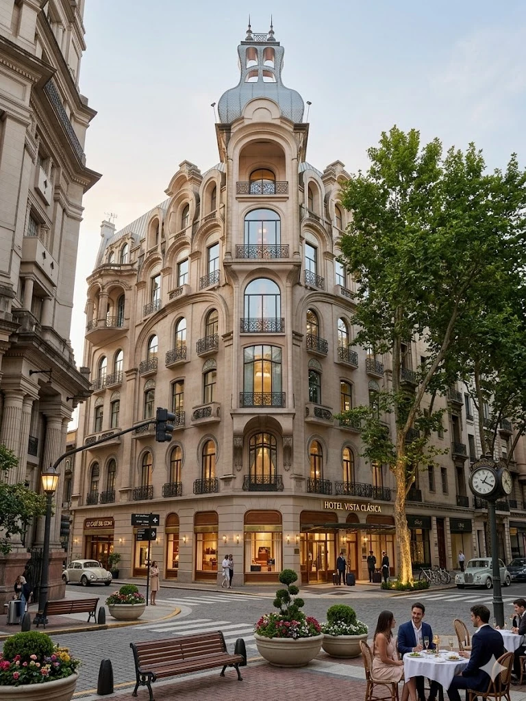 Así proyecta la restauración del Hotel Cecil