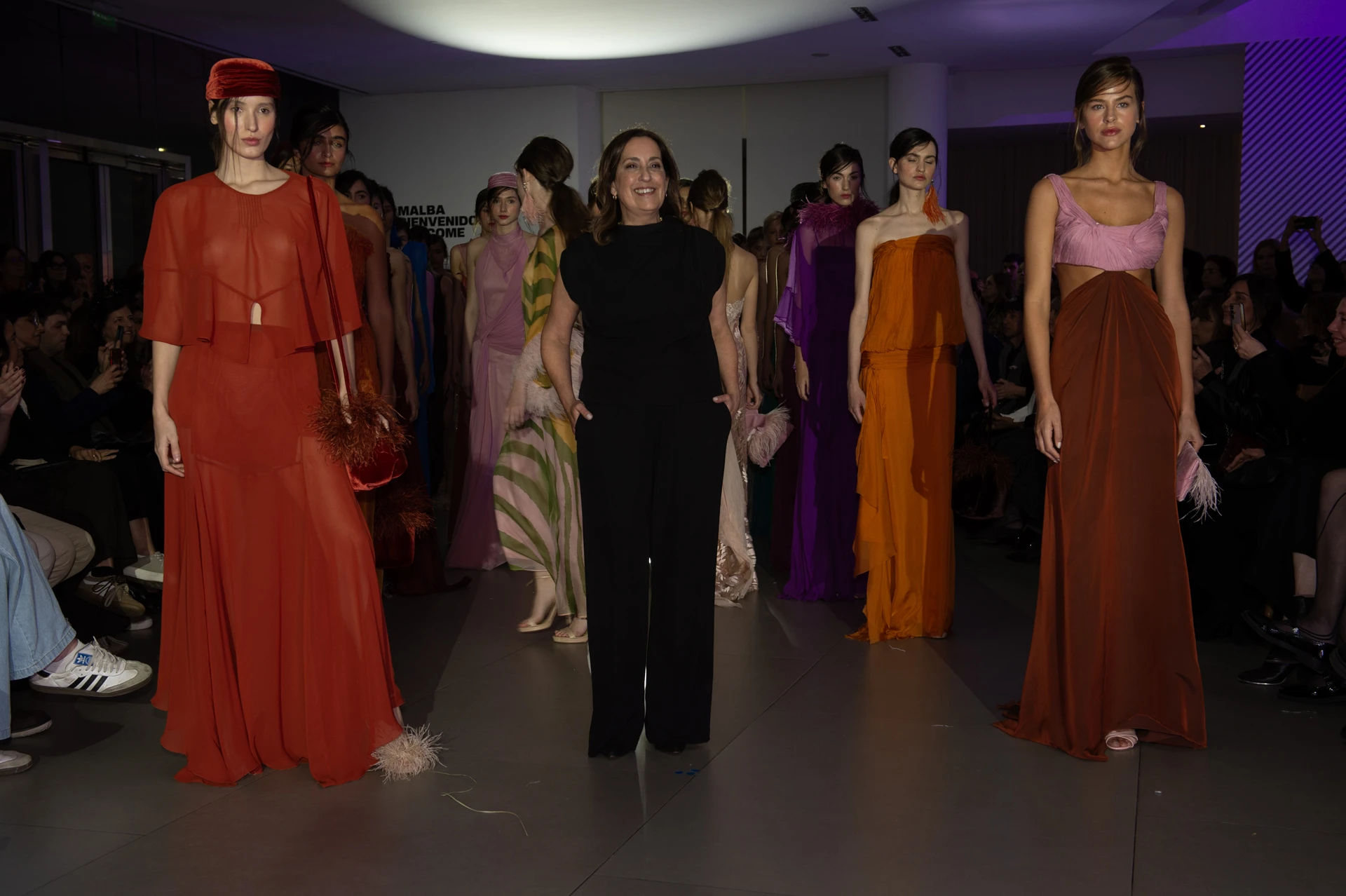 Desfile de Pía Carregal.